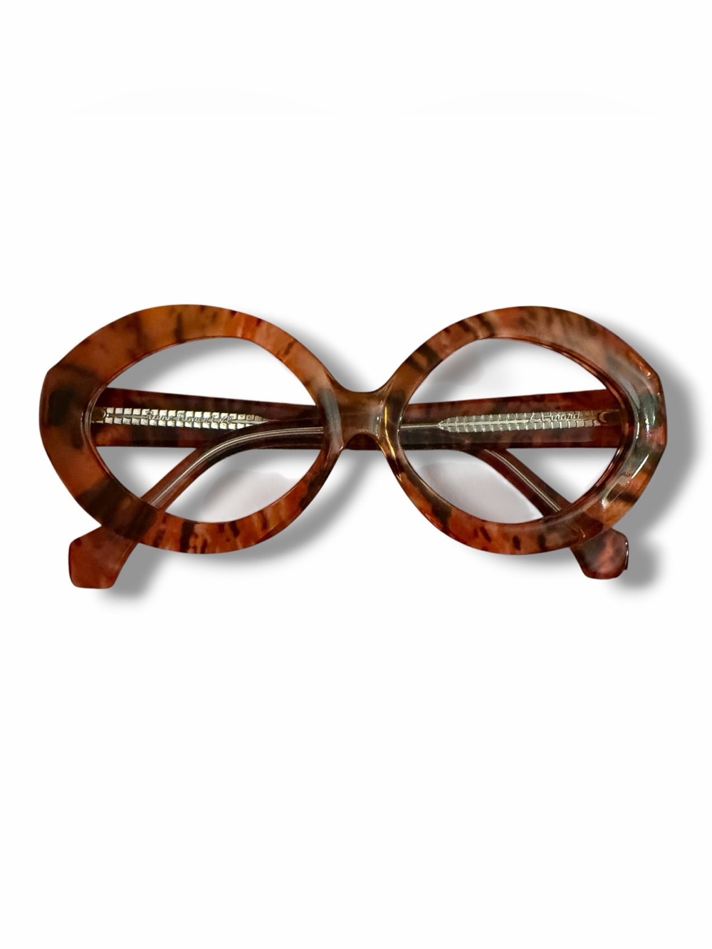 Vintage Oversized Fiame Fiance TWE Tortoiseshell Glasses Frames